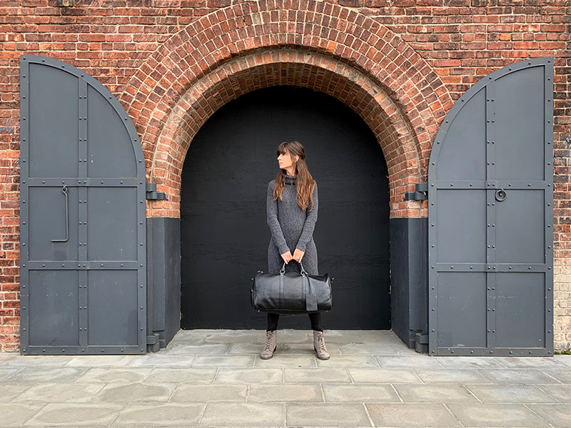 Vintage Leather Duffle
