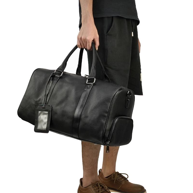 Vintage Leather Duffle
