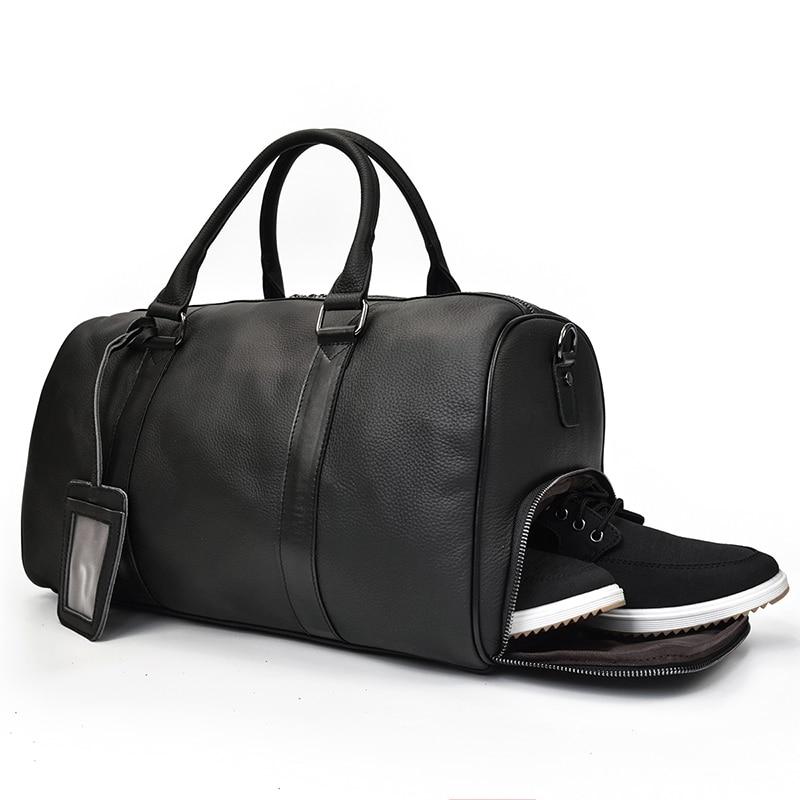 Vintage Leather Duffle