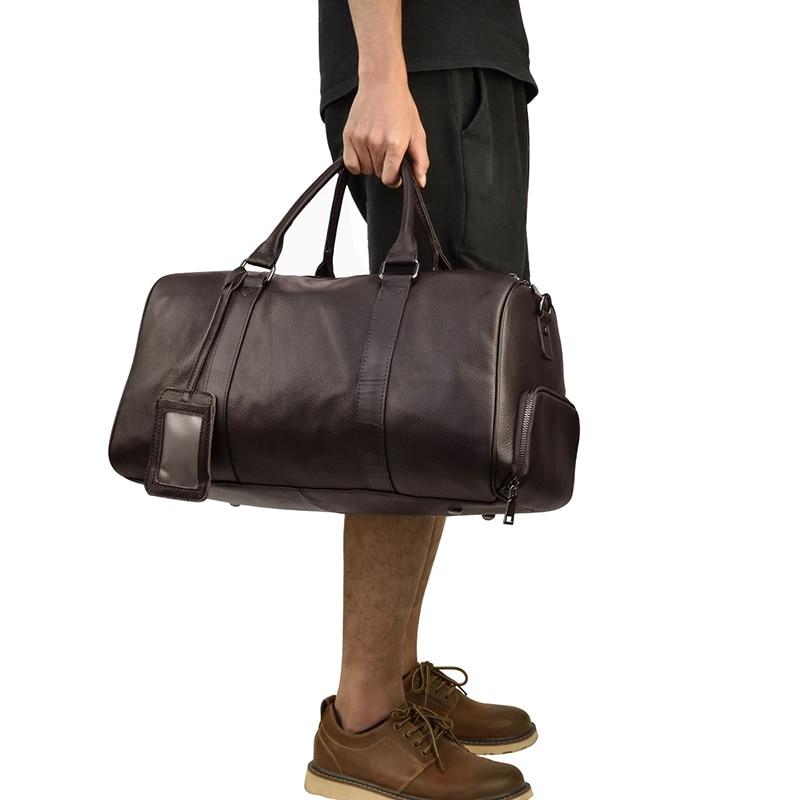 Vintage Leather Duffle
