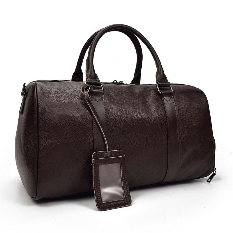 Vintage Leather Duffle