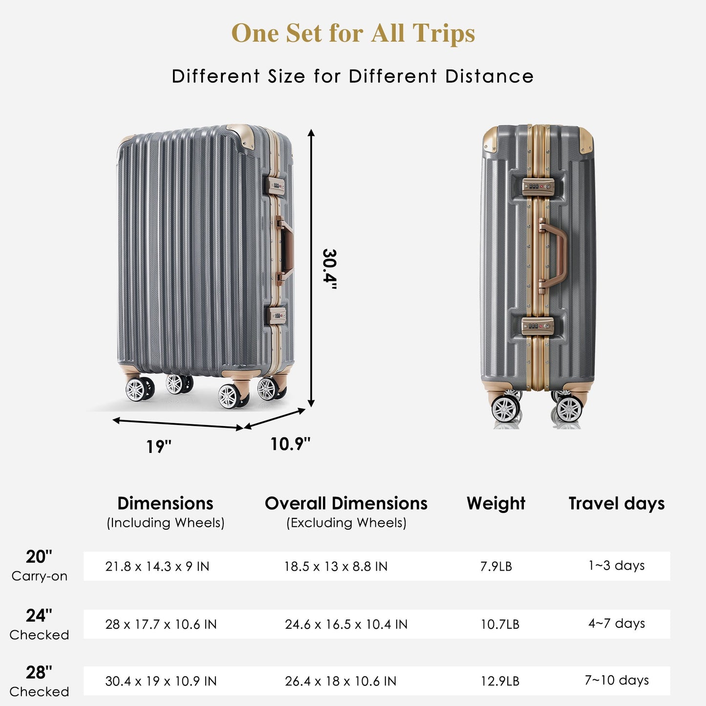 Carry-On Aluminum 24''